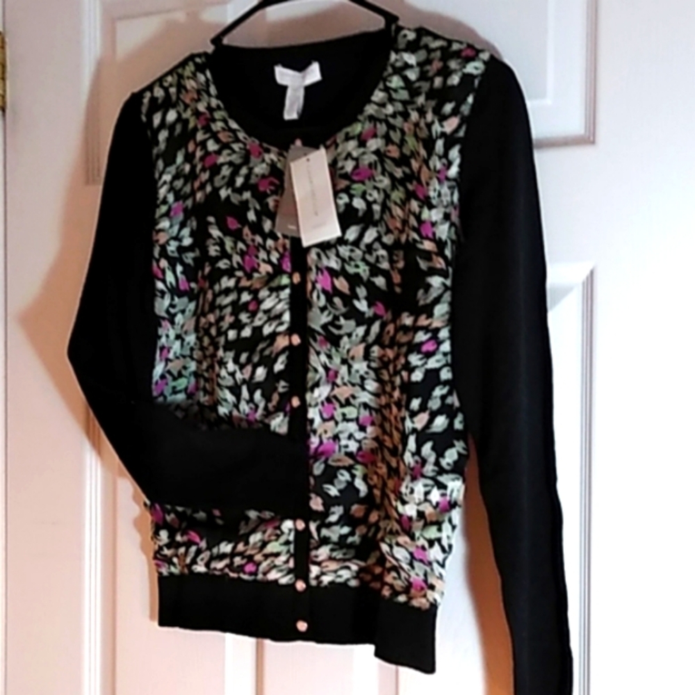 Charter Club "In the Dunes" cardigan sweater Cotton Blend